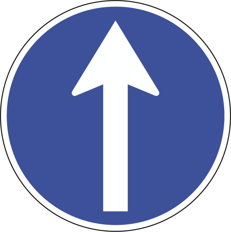 D1c - Sentido obrigatório